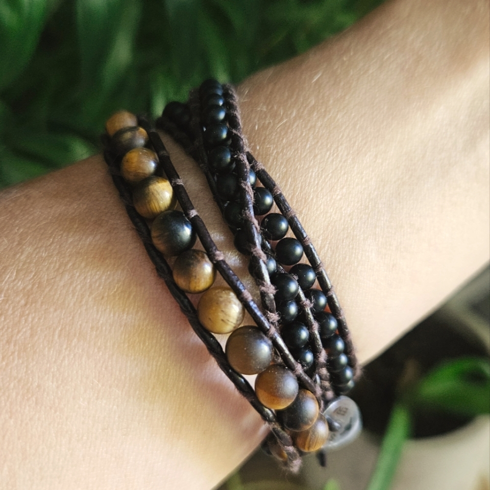 Unisex wrap necklace /bracelet -NWOT